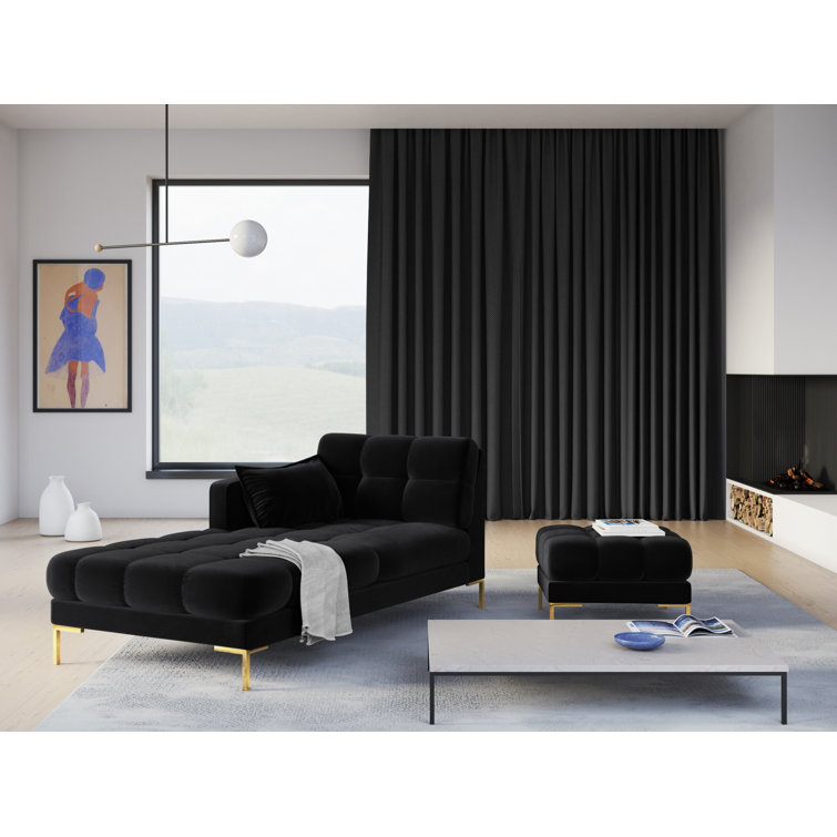 Canora Grey Adoraim Upholstered Chaise Lounge Wayfair.co.uk